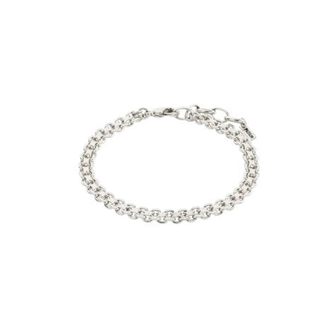 chain bracelet pease silver
